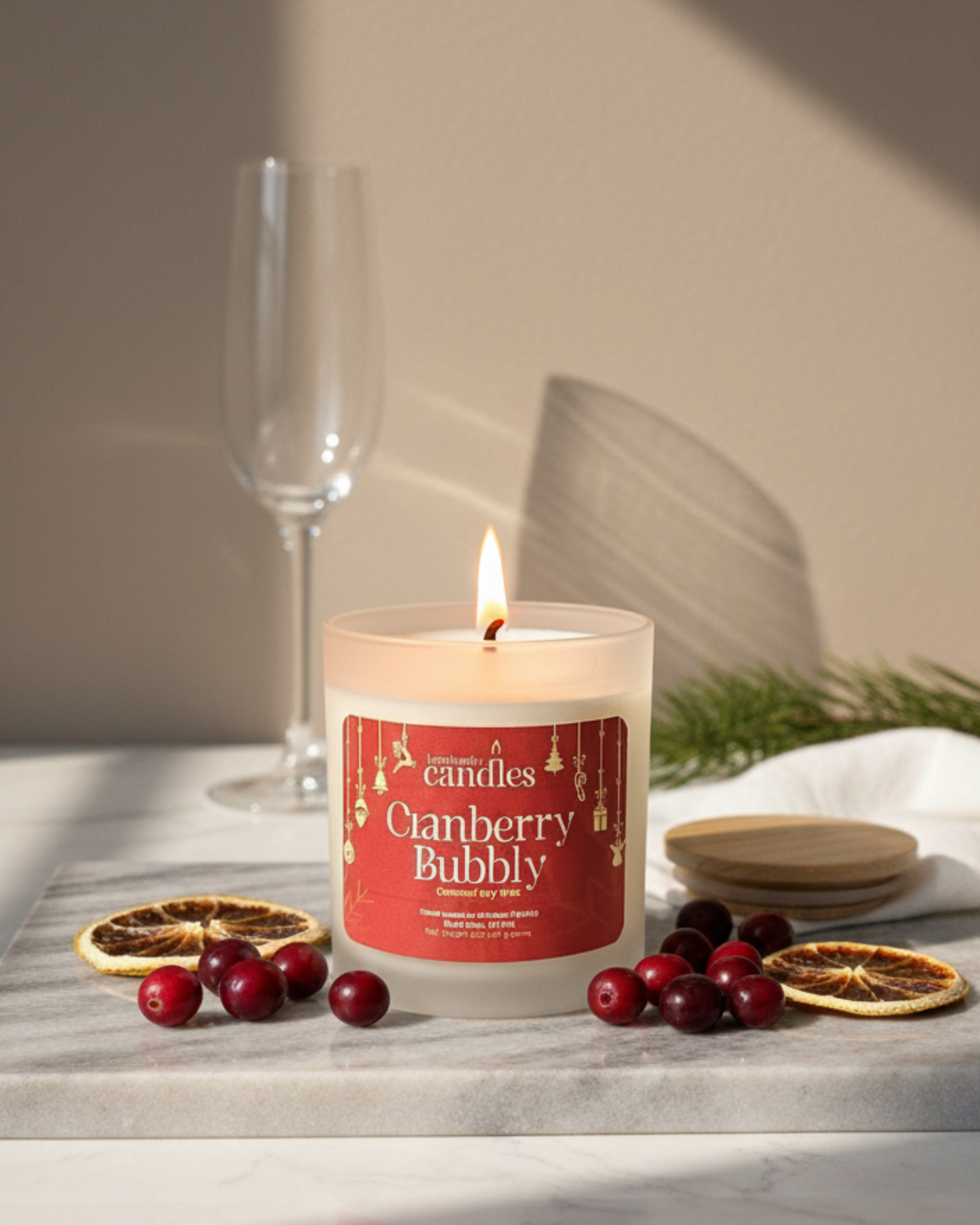Cranberry Bubbly	 (8 oz)